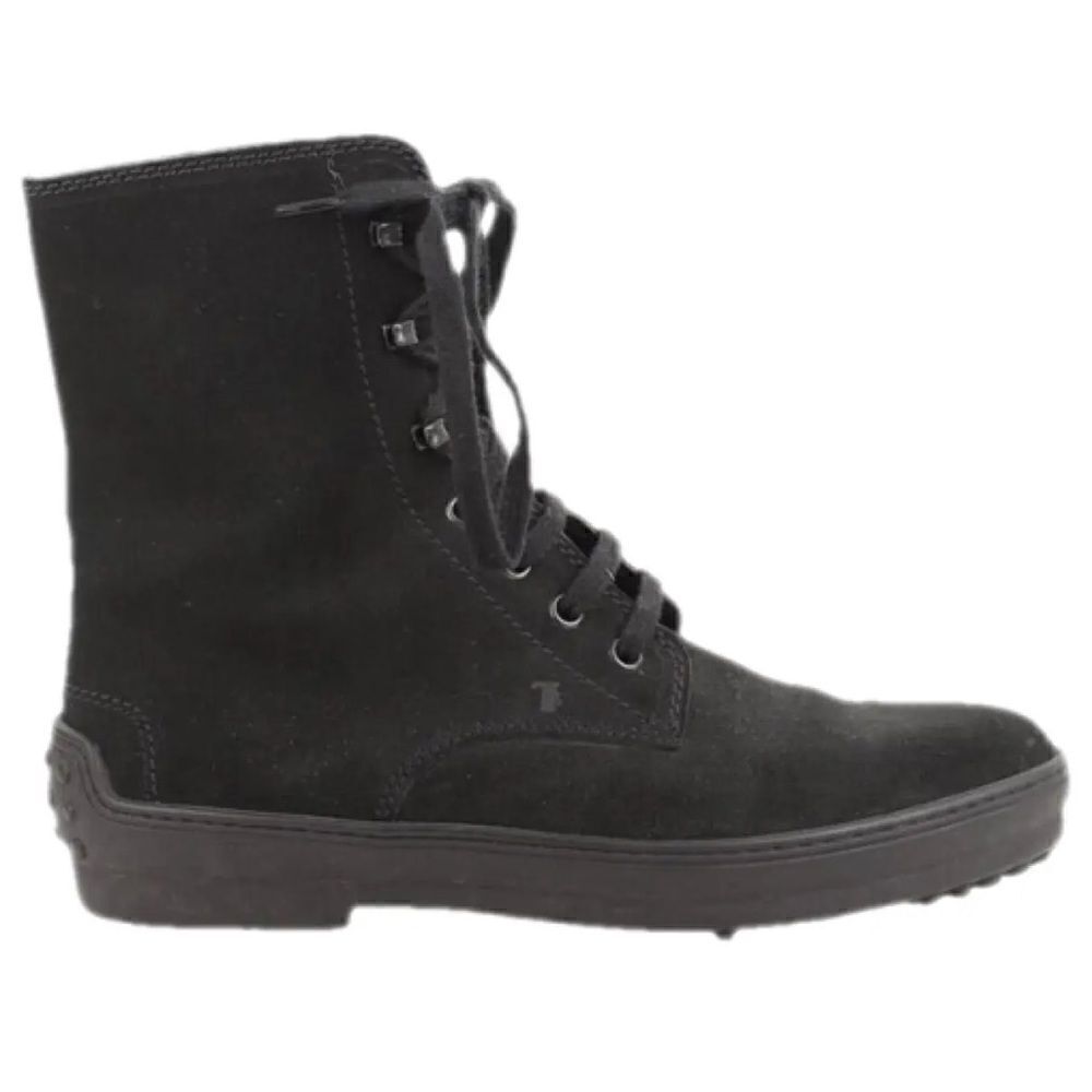 Tod’s Women’s Suede Combat Boots Size 41